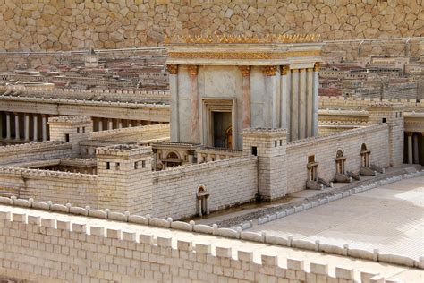 tempel jerusalem modell